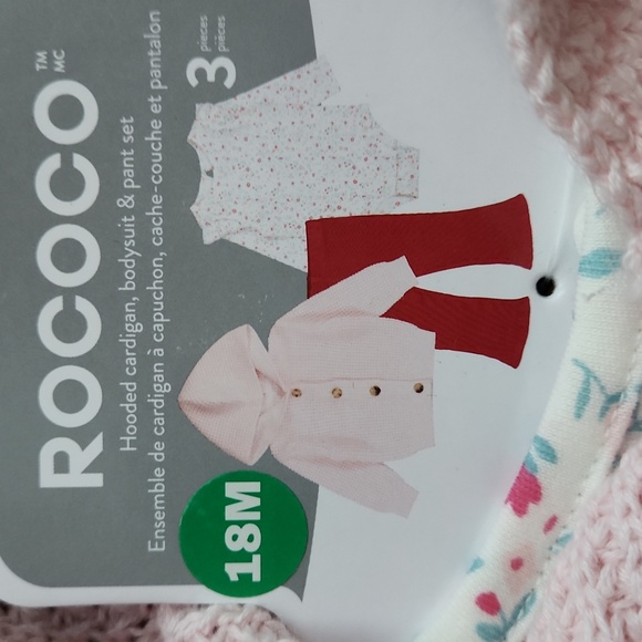 3 piece girls outfit - 18 month toddler - Picture 2 of 4